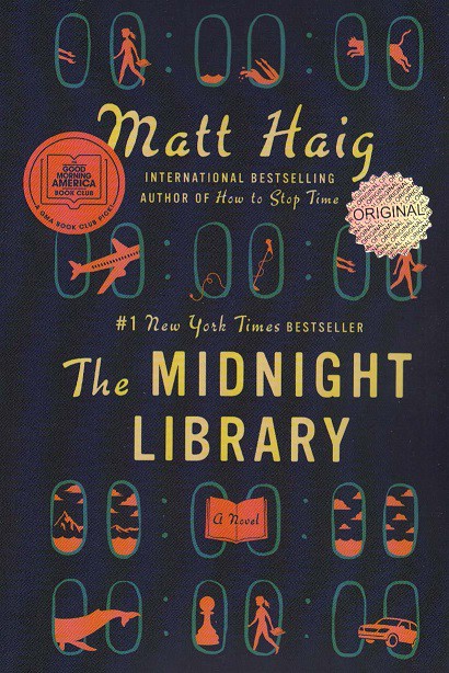 THE MIDNIGHT LIBRARY: کتابخانه نیمه شب (انگلیسی)،(تک زبانه)