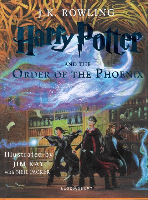 Harry Potter andThe Order Of The Phoenix: The Illustrated Edition Book5 (Full Text) هری پاتر مصور