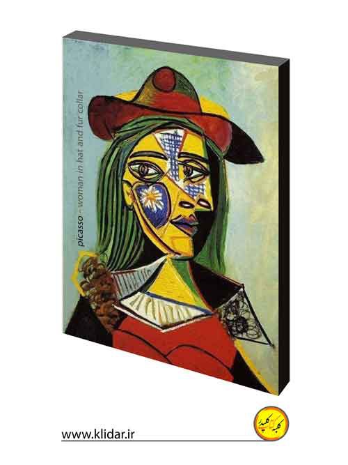 تابلو پیکاسو (زن با کلاه و یقه خز)
