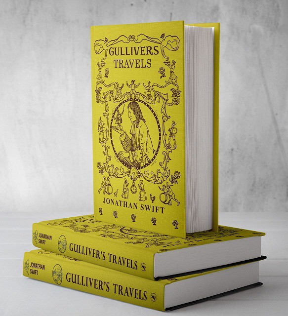 Gullivers Travels :سفر های گالیور روکش پارچه ای