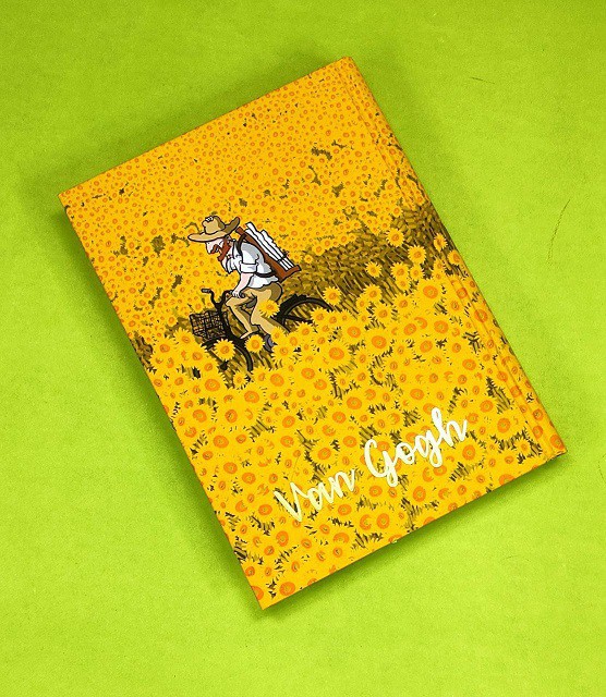 دفتر یادداشت جیبی ونگوگ گلهای آفتابگردان