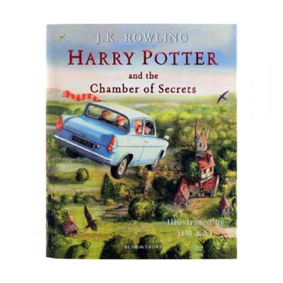 Harry Potter and the Chamber of Secrets -Illustrated Edition Book 2 هری پاتر مصور